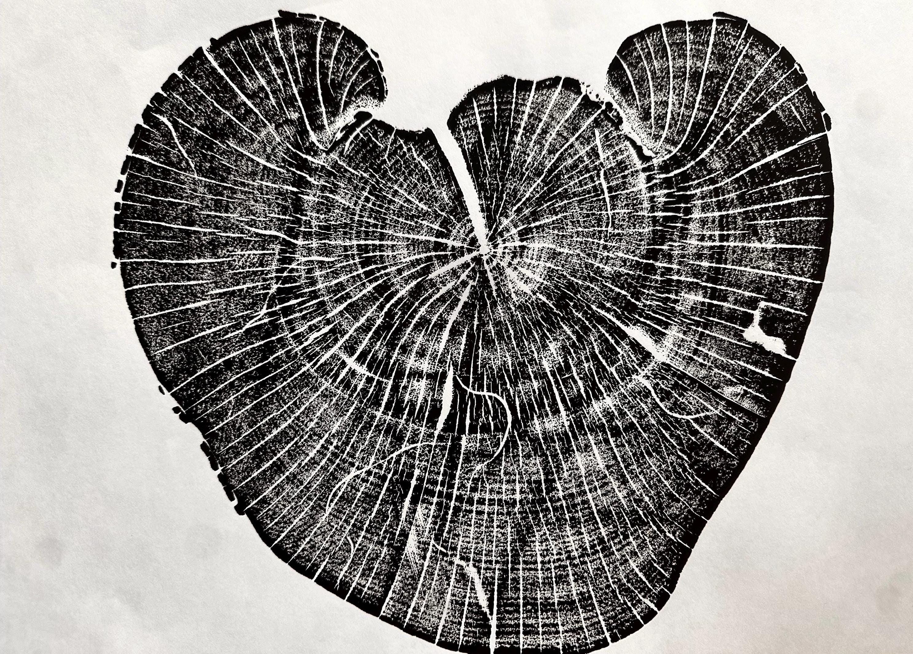 Handmade Madrone Tree Print 12x18
