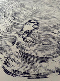 Handmade Big Redwood Tree Print 32x40 Purple