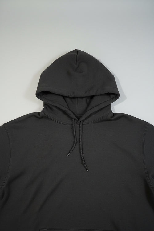 Coastal Redwood Hoodie Hand-pressed, Tree Ring Art, Black-2XL