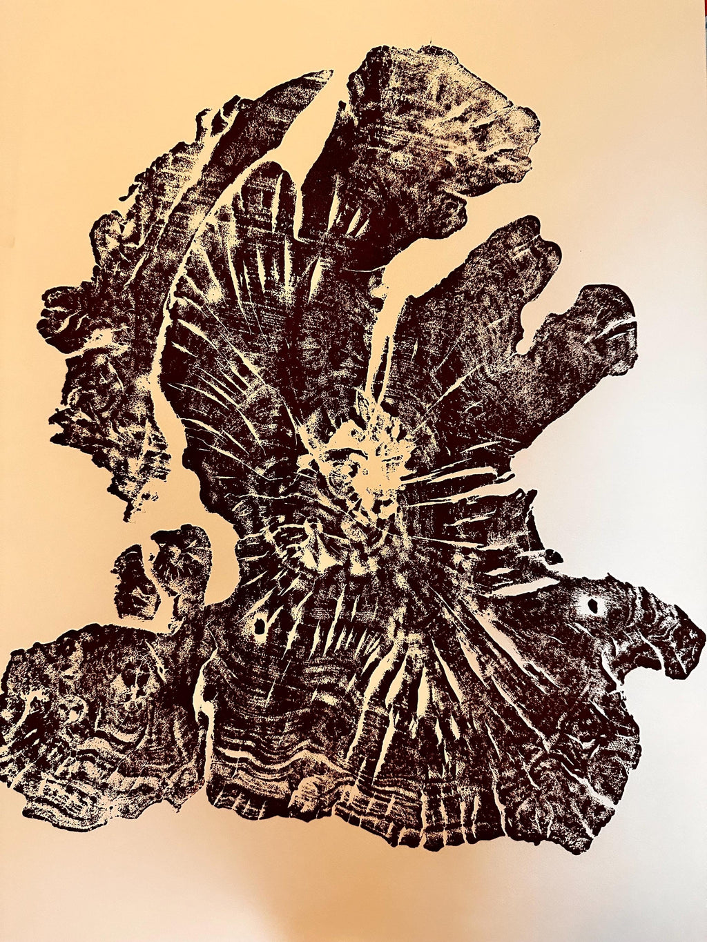 Handmade Olive Wood Tree Print 18x24