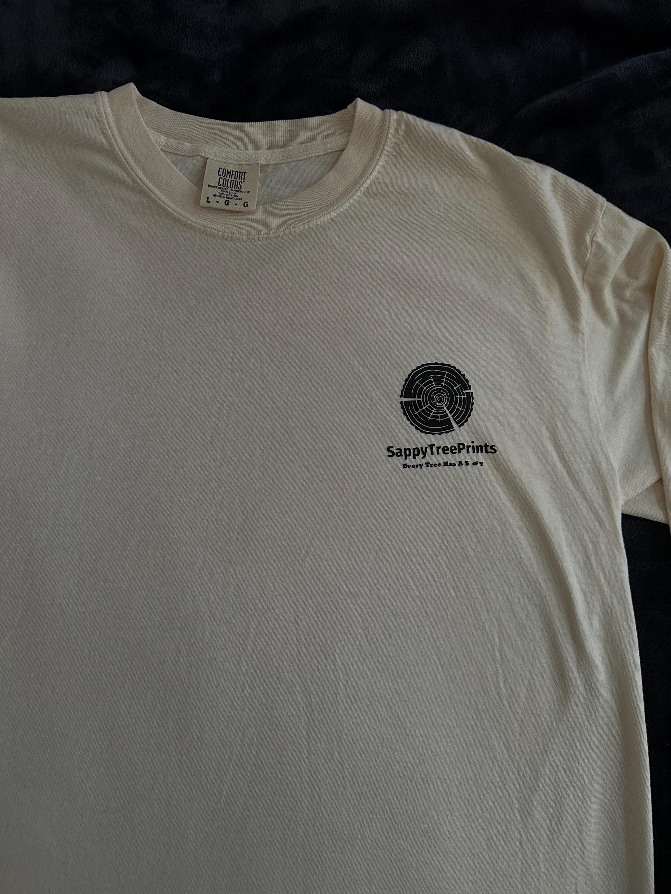 Handmade Olive Wood Long Sleeve, Tree Ring Art, Tan-Large