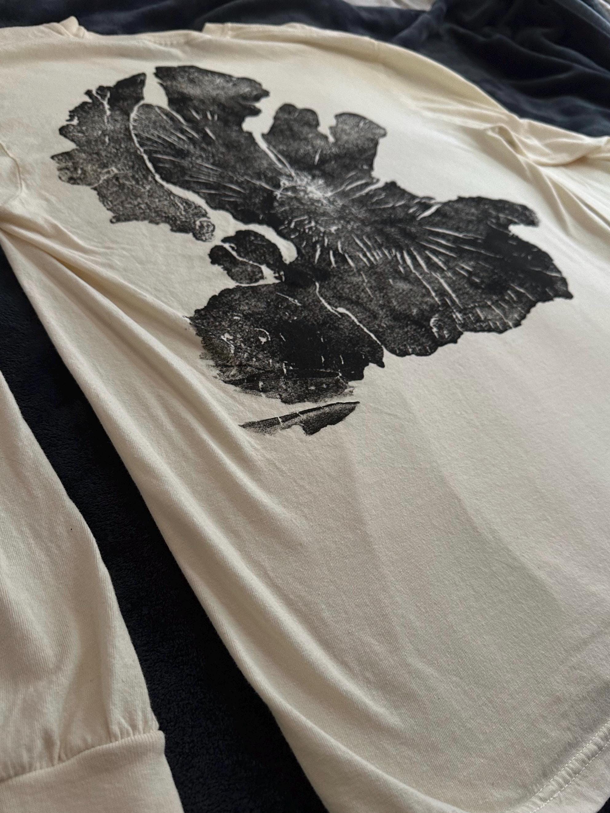 Handmade Olive Wood Long Sleeve, Tree Ring Art, Tan-Large